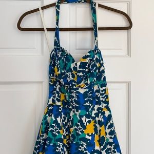 Girls from Savoy Anthropologie Retro Halter Dress